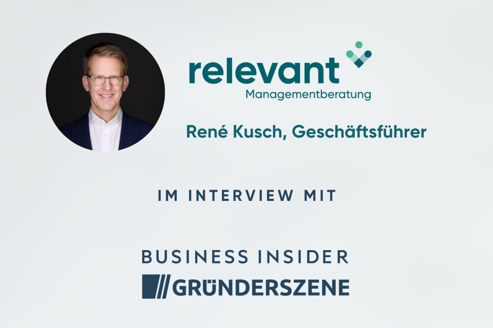 RELEVANT bei Gründerszene / Business Insider